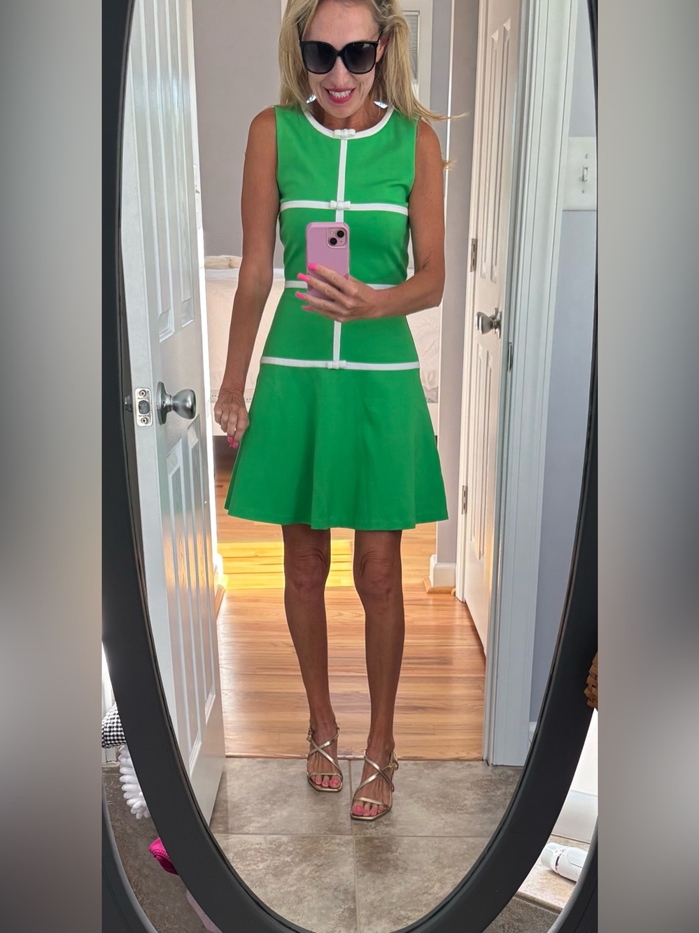 Lilly Pulitzer  Clancie Dress in putting green - stunning detail